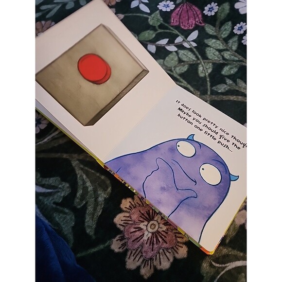 Don't Push the Button! - Hardcover By Cotter, Bill Children's Book Monster Fun - Picture 7 of 9